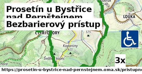 Bezbarierový prístup, Prosetín u Bystřice nad Pernštejnem