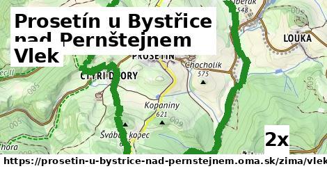 vlek v Prosetín u Bystřice nad Pernštejnem