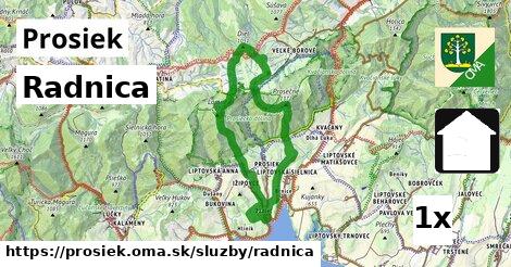 Radnica, Prosiek