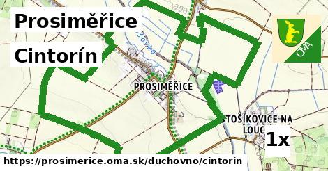 Cintorín, Prosiměřice