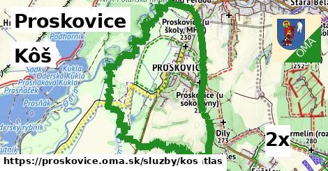 Kôš, Proskovice