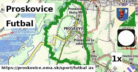 Futbal, Proskovice