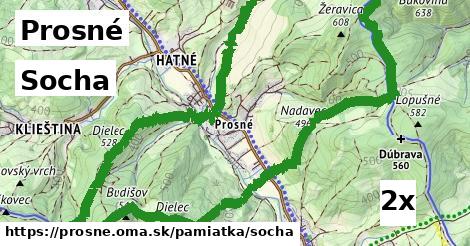 Socha, Prosné