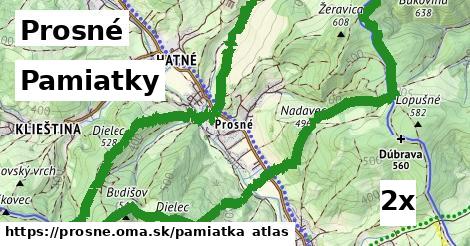 pamiatky v Prosné