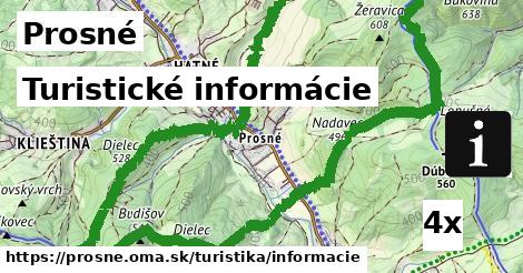 turistické informácie v Prosné