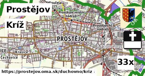 Kríž, Prostějov