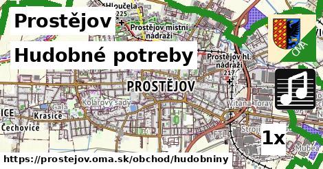 hudobné potreby v Prostějov