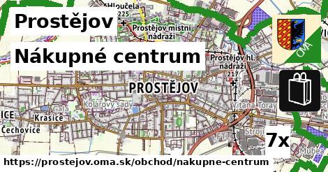 nákupné centrum v Prostějov