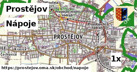 nápoje v Prostějov