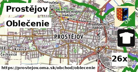 Oblečenie, Prostějov