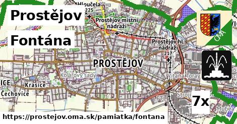 Fontána, Prostějov