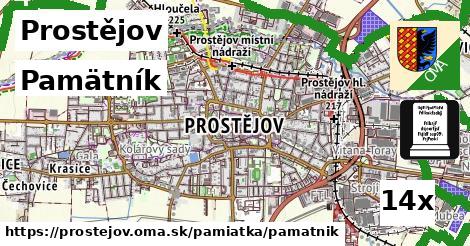 pamätník v Prostějov