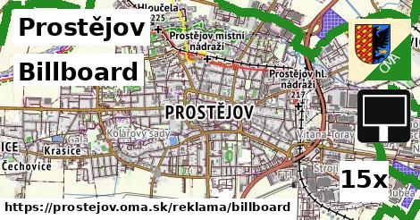 billboard v Prostějov