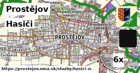 hasiči v Prostějov