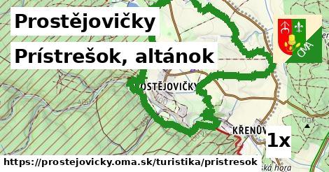 Prístrešok, altánok, Prostějovičky