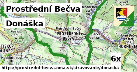 Donáška, Prostřední Bečva