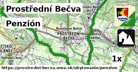 Penzión, Prostřední Bečva