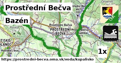 Bazén, Prostřední Bečva