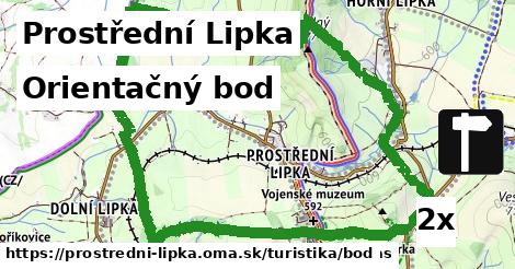 Orientačný bod, Prostřední Lipka