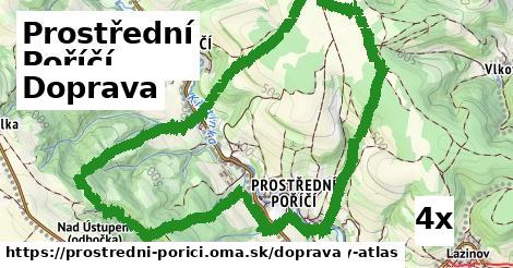 doprava v Prostřední Poříčí