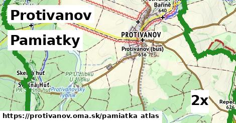 pamiatky v Protivanov