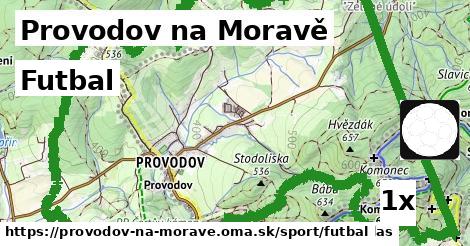 Futbal, Provodov na Moravě