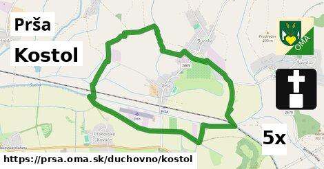 Kostol, Prša