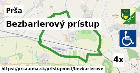 Bezbarierový prístup, Prša