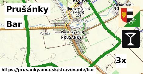 Bar, Prušánky