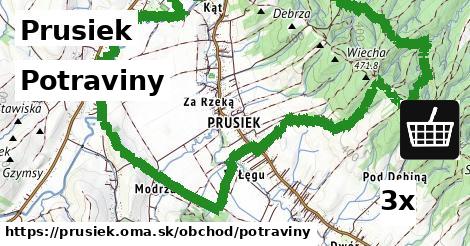 potraviny v Prusiek