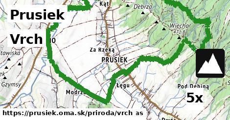 Vrch, Prusiek