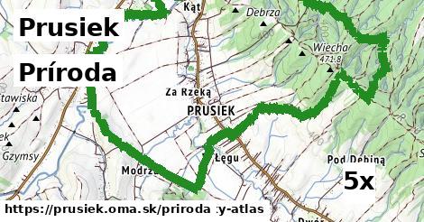 príroda v Prusiek