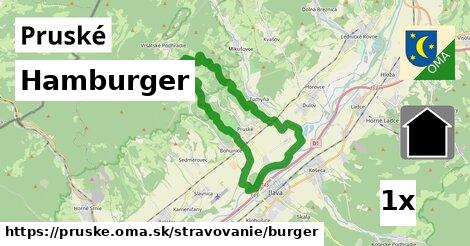 hamburger v Pruské