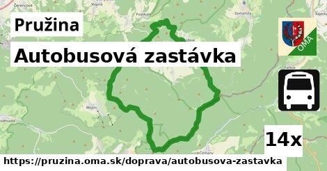 Autobusová zastávka, Pružina