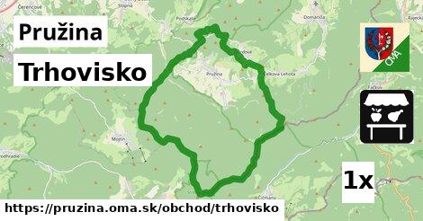 trhovisko v Pružina