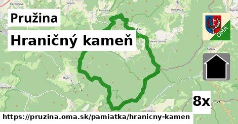 Hraničný kameň, Pružina