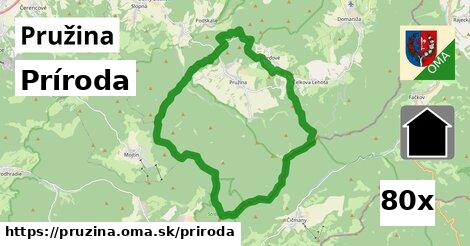 príroda v Pružina