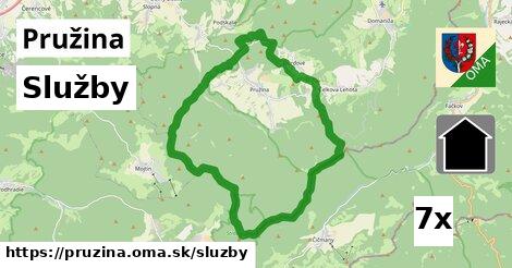 služby v Pružina