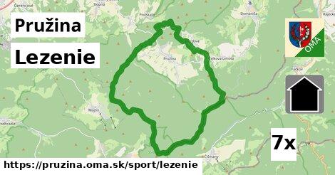 Lezenie, Pružina