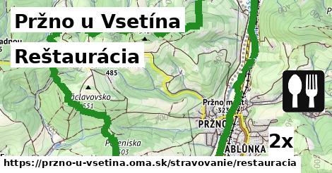 Reštaurácia, Pržno u Vsetína