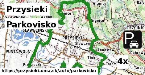 Parkovisko, Przysieki