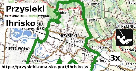 Ihrisko, Przysieki