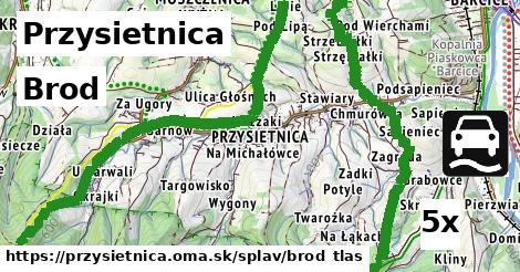 brod v Przysietnica