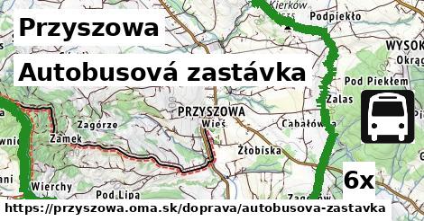 Autobusová zastávka, Przyszowa