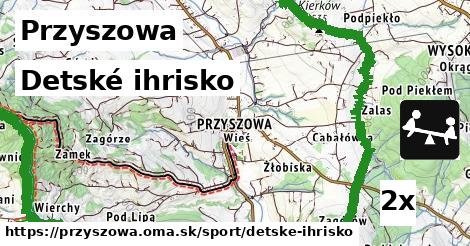 detské ihrisko v Przyszowa