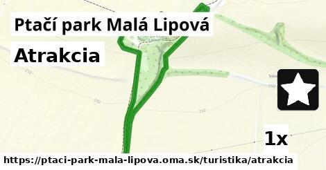Atrakcia, Ptačí park Malá Lipová