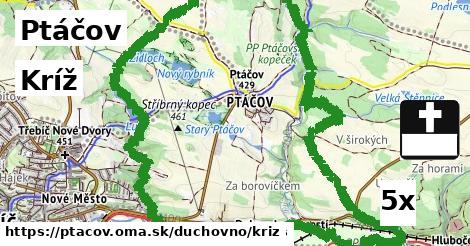 Kríž, Ptáčov