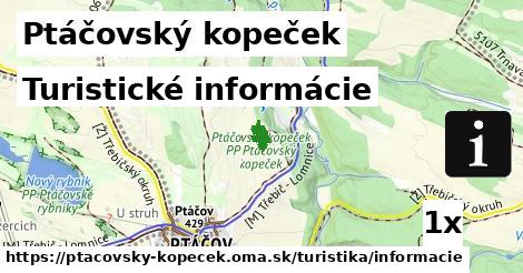 Turistické informácie, Ptáčovský kopeček