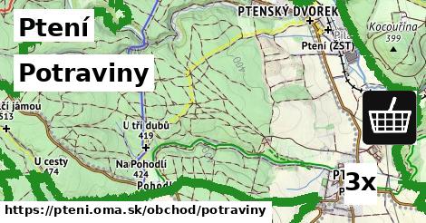 Potraviny, Ptení