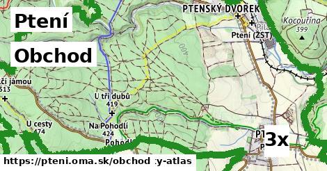 obchod v Ptení